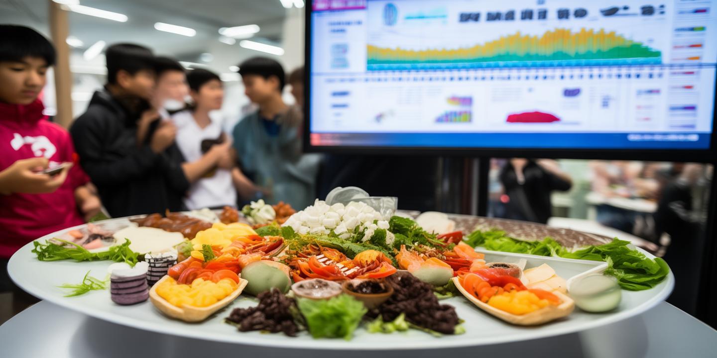 东兴区试点“营养智慧餐盘”,大数据助力学生膳食健康